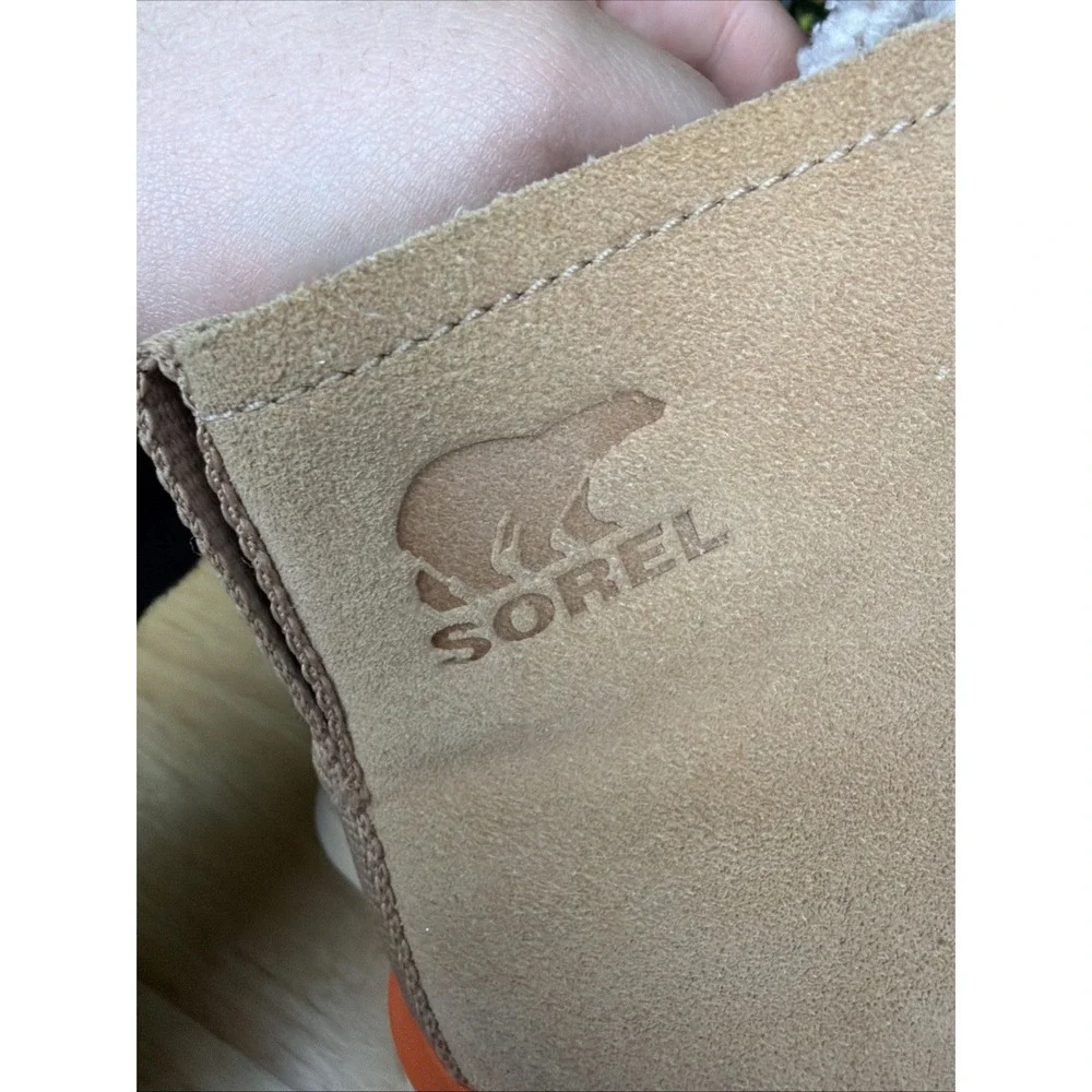 Sorel Explorer II Drift Waterproof‎ Suede Ankle Booties Boots Shoes Tan Women 12
